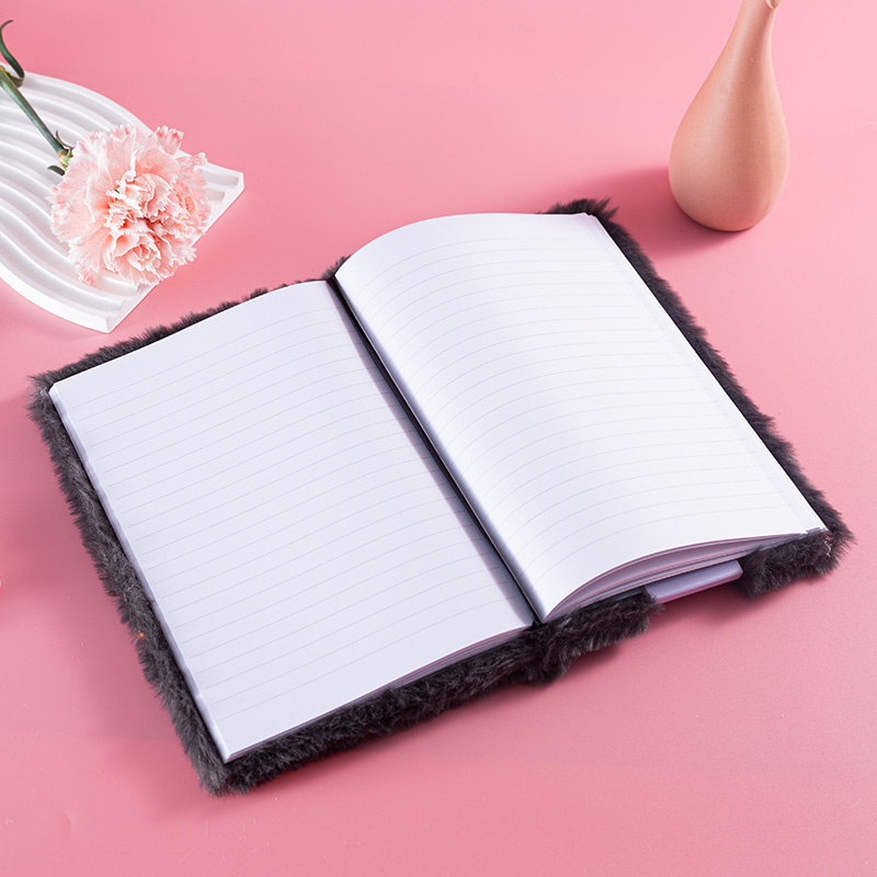 A5 Kawaii Plush Dinosaur Notebook