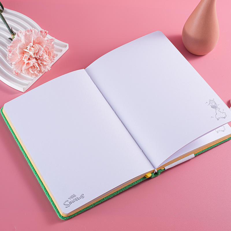 The Simpsons Embroidered  A5 Premium Notebook