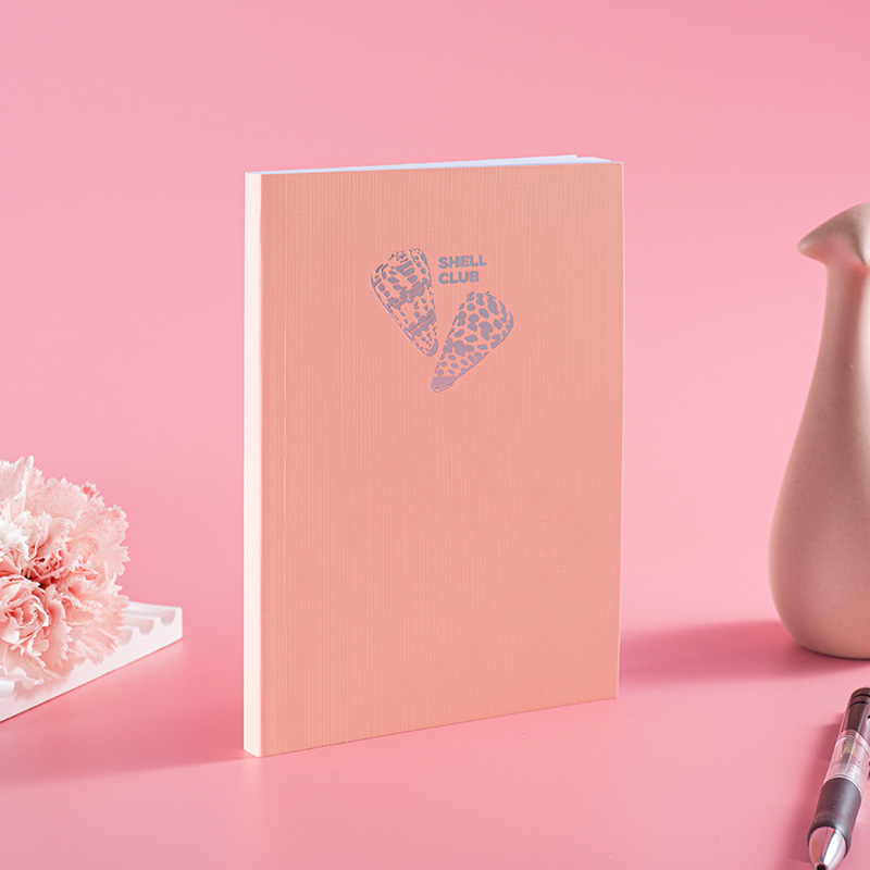 Nectarine Cone Shell Printing Notebook