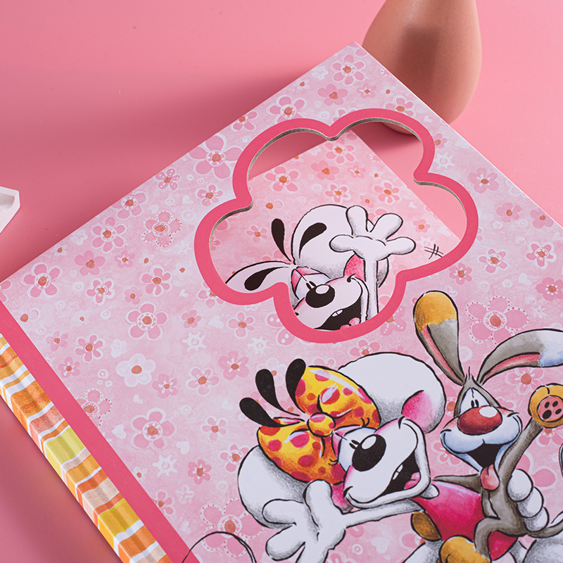 Kids Cute Cartoon Hardcover Notebook Diary