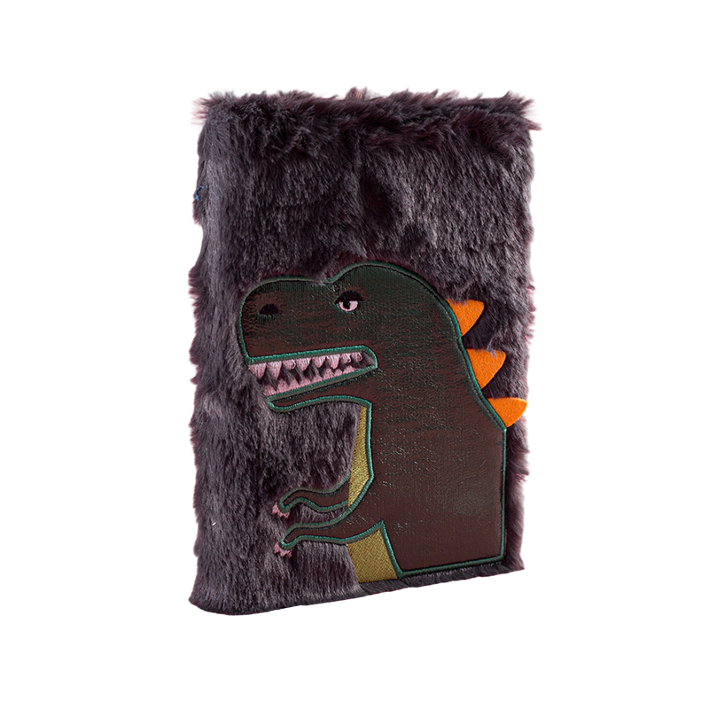 A5 Kawaii Plush Dinosaur Notebook