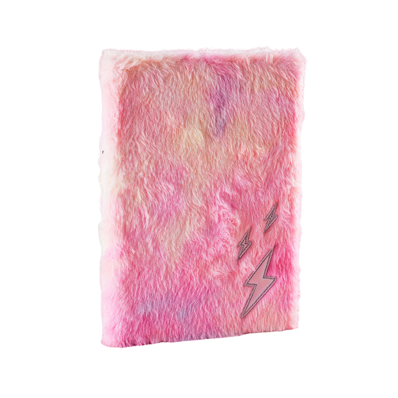 Gradients Plush Cover Lined Notebook
