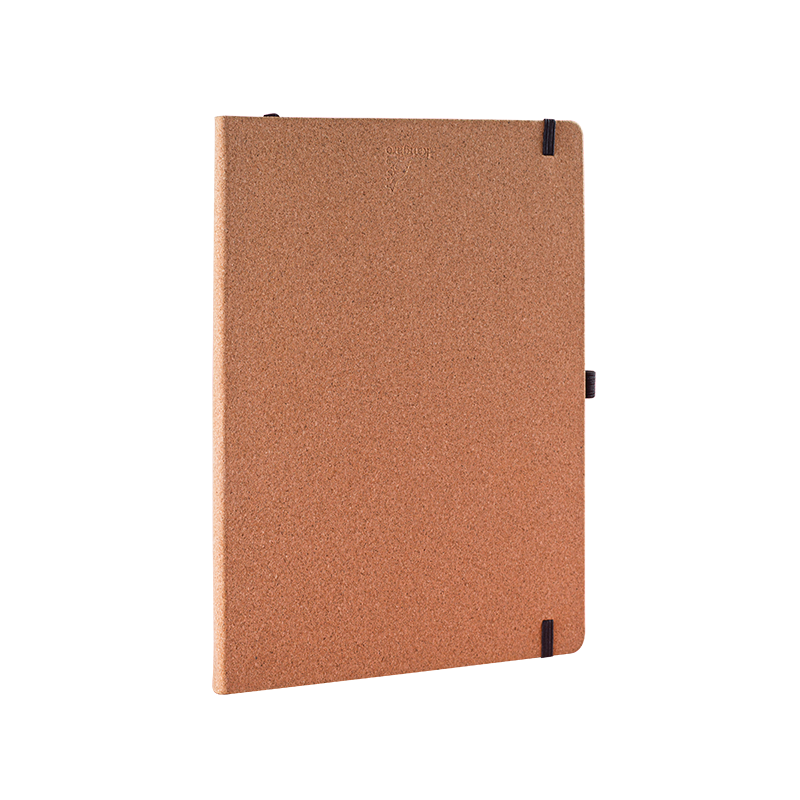 Eco-Friendly Cork Cover Lined  Notebook