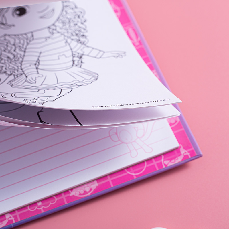 Coloring Set with 6 Gel Pens