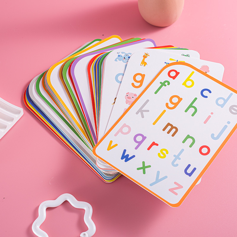 30 Pack Large Alphabet ABC Flash Cards