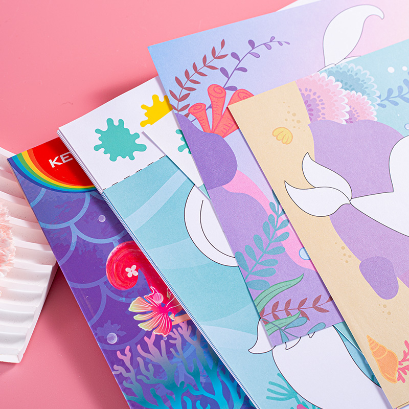 11Pcs Mermaid Water Colouring Paint Set