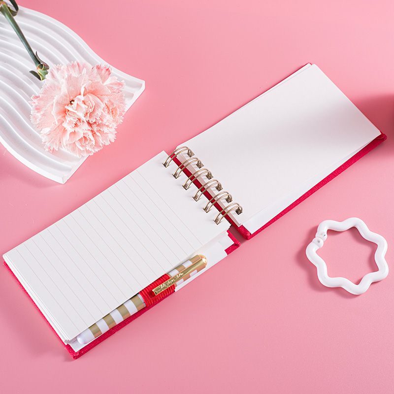 Plush Christmas Gingerbread Man Spiral Notepad