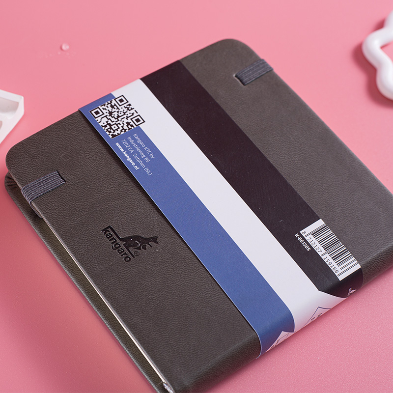 160 Sheets Square PU Leather Sketchbook for Drawing