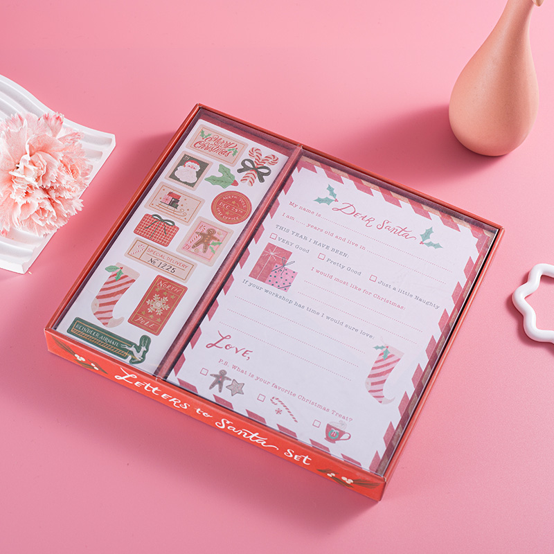 Kit Christmas Letter To Santa Writing Set