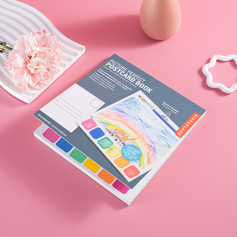 Creative Watercolor Postcard Paint Book