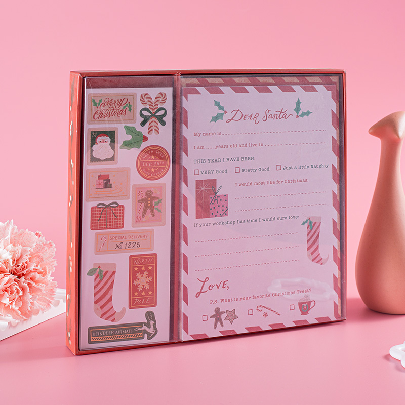 Kit Christmas Letter To Santa Writing Set