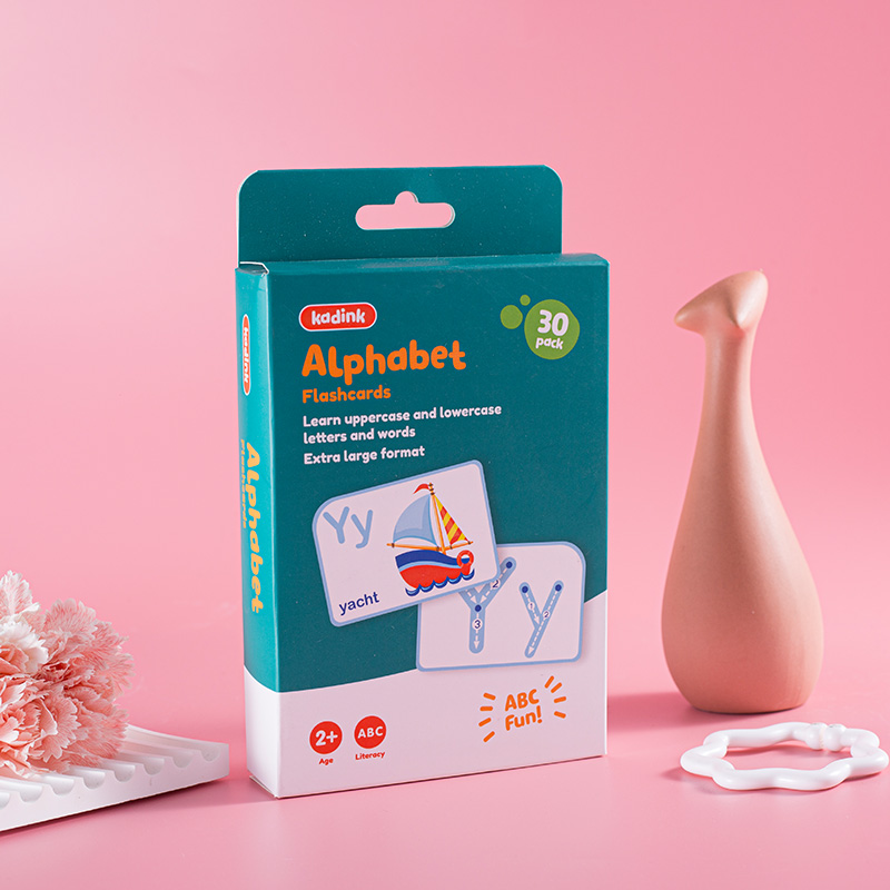 30 Pack Large Alphabet ABC Flash Cards