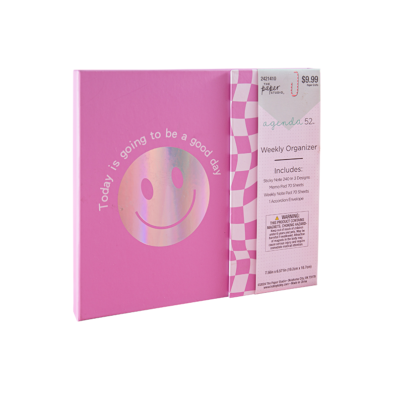 52 Weekly Organizer Sticky Notes Note Pad Accordion Envelope