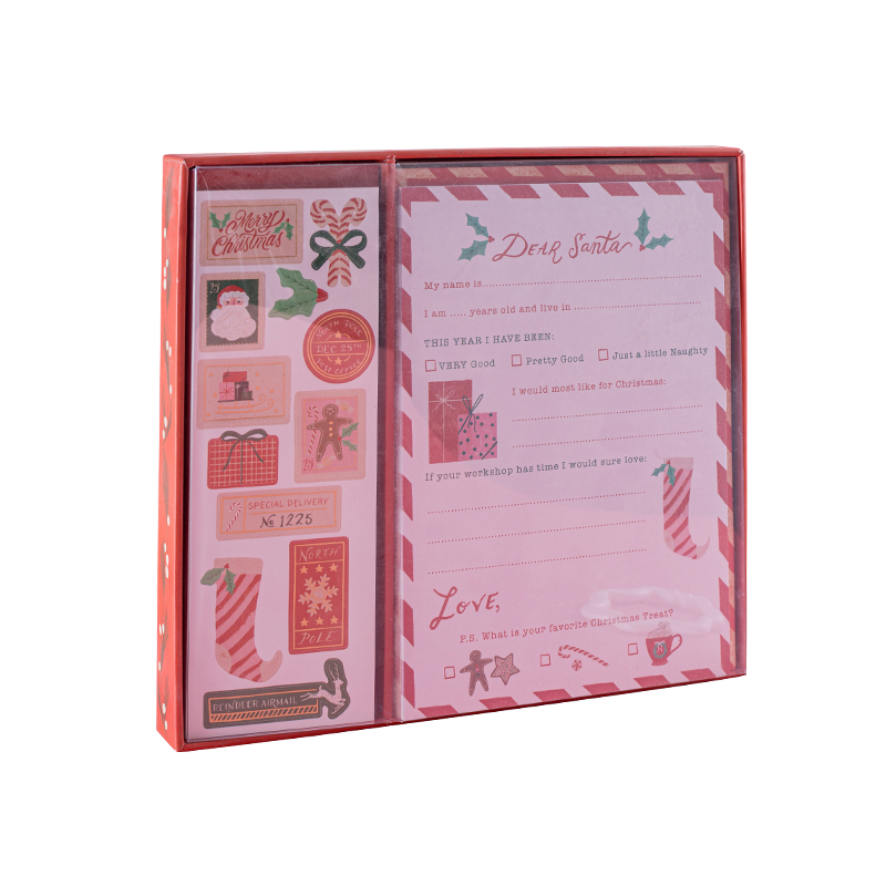 Kit Christmas Letter To Santa Writing Set