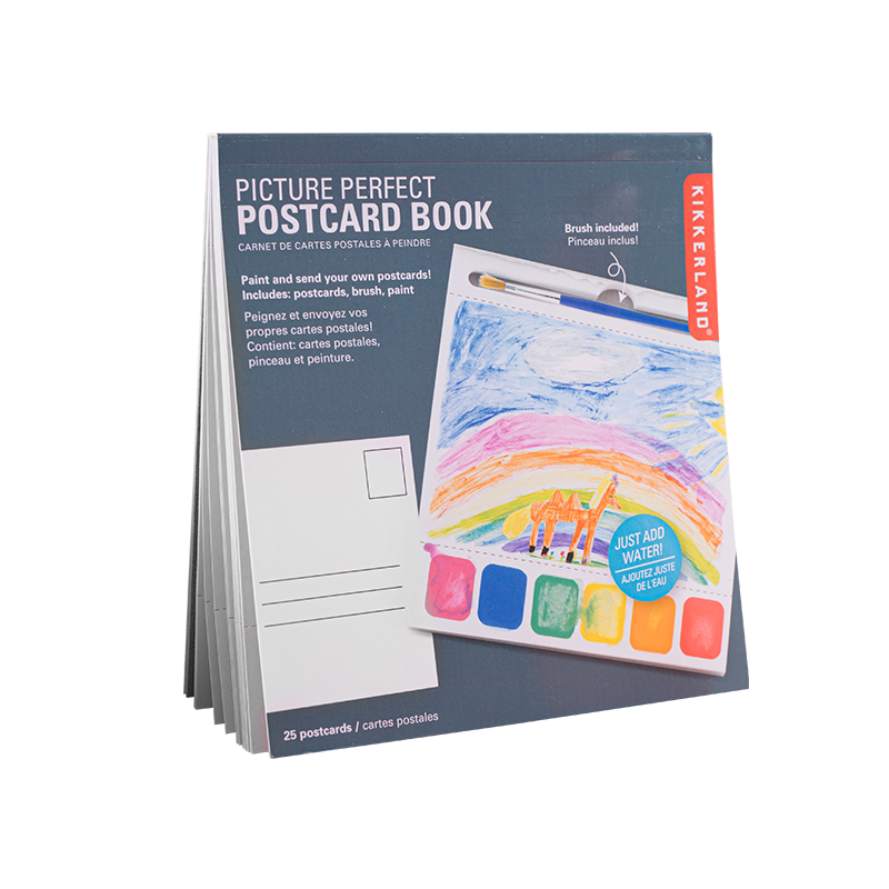 Creative Watercolor Postcard Paint Book